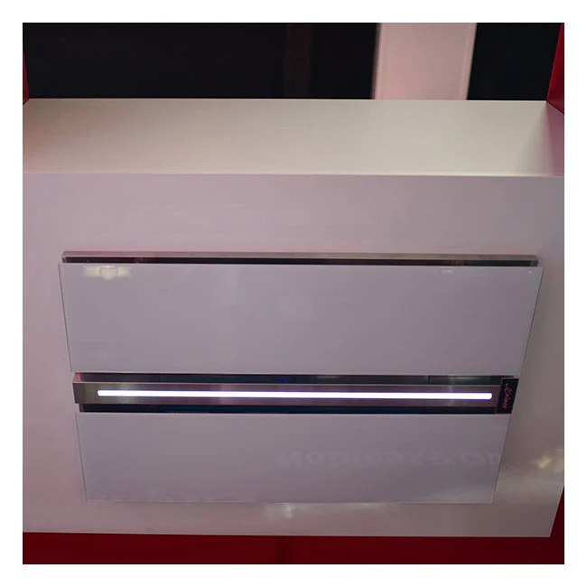 Avantgarde Pro 100cm Built-In Ceiling Island Cooker Hood (White) - Image 3