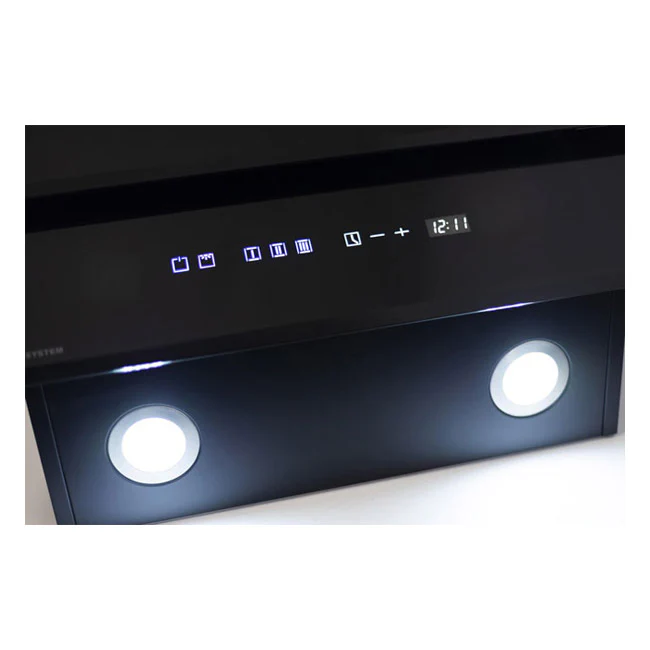 Avantgarde Pro 60cm Cooker Hood (Black) - Image 7