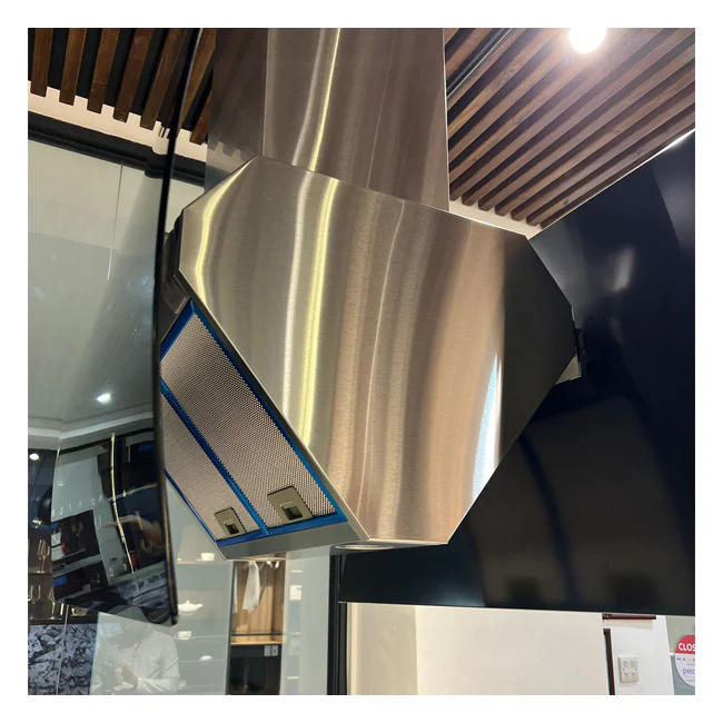 Avantgarde Pro 90cm Island Cooker Hood (Black) - Image 4