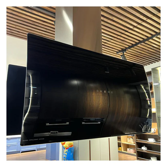 Avantgarde Pro 90cm Island Cooker Hood (Black) - Image 5