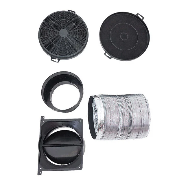 Avantgarde Pro 90cm Island Cooker Hood (Black) - Image 8