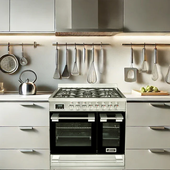 Avantgarde Pro Double Cavity Range Cooker & 90cm Hood Bundle (Stainless Steel) - Image 11