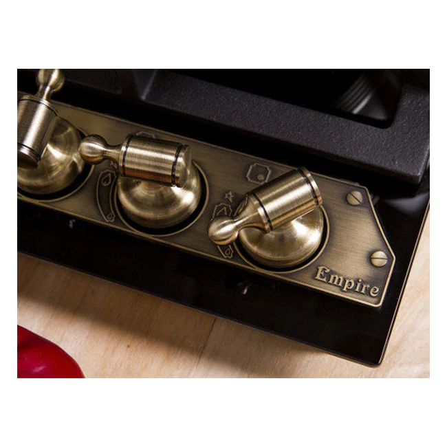 Empire 60cm Turbo Gas Hob (Black) - Image 8