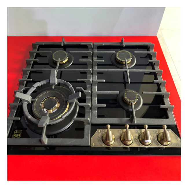Empire 60cm Turbo Gas Hob (Black) - Image 9