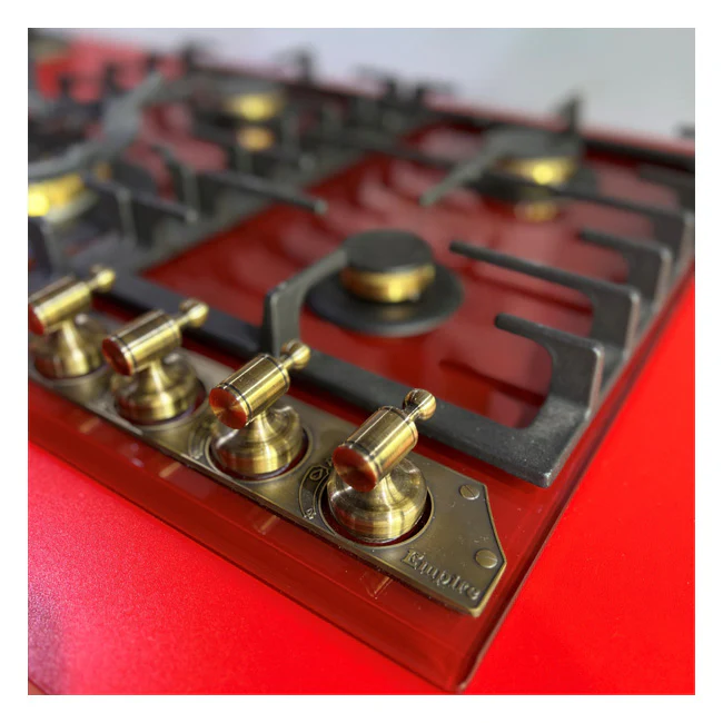 Empire 60cm Turbo Gas Hob (Bordeaux Red) - Image 12