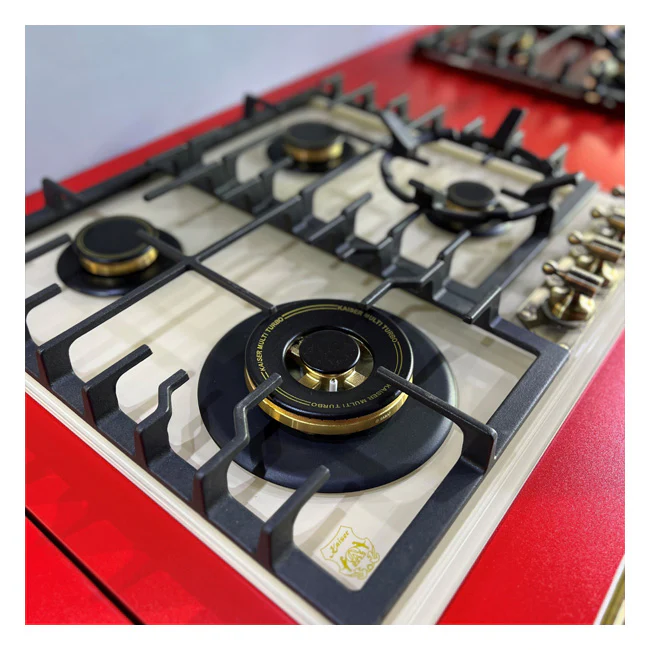 Empire 60cm Turbo Gas Hob (Ivory) - Image 10