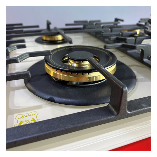 Empire 60cm Turbo Gas Hob (Ivory) - Image 11