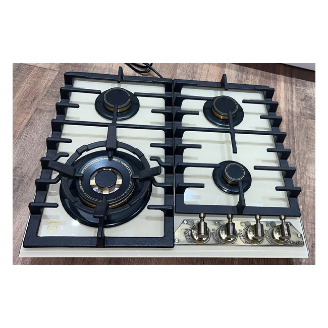 Empire 60cm Turbo Gas Hob (Ivory) - Image 12