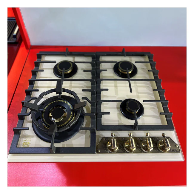 Empire 60cm Turbo Gas Hob (Ivory) - Image 8