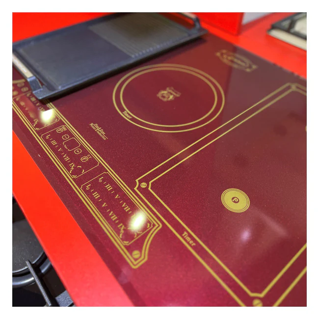Empire 77cm Induction Hob (Bordeaux Red) - Image 3