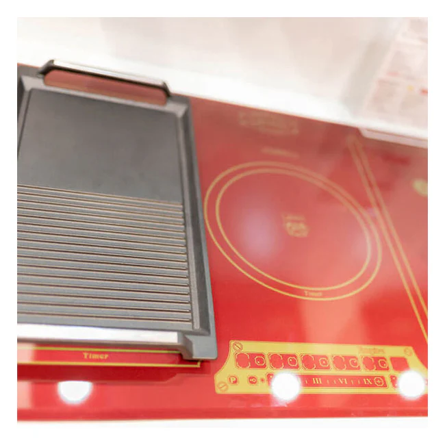 Empire 77cm Induction Hob (Bordeaux Red) - Image 4