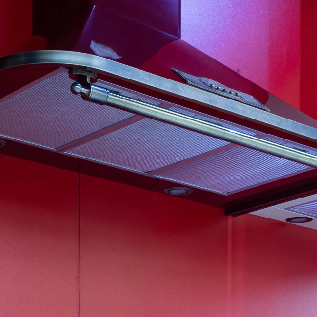 Empire 90cm Cooker Hood (Bordeaux Red) - Image 5