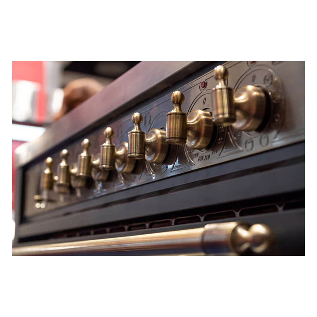 Empire 90cm Dual Fuel Range Cooker (Black) - Image 5