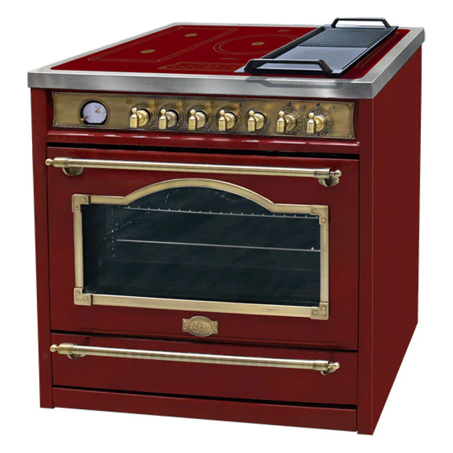 Empire Electric Induction Range Cooker (Bordeaux Red) - Image 3
