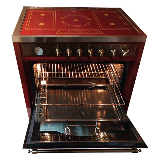 Empire Electric Induction Range Cooker (Bordeaux Red) - Image 5