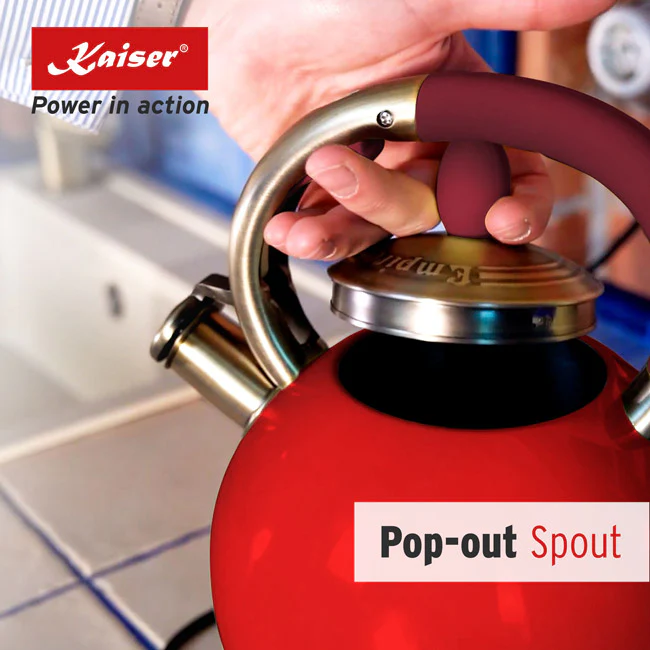 Empire Electric Kettle (Bordeaux Red) - Image 5