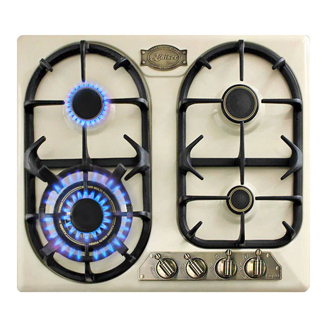 Empire Electric Oven & 4 Burner Enamel Gas Hob Bundle (Ivory) - Image 5