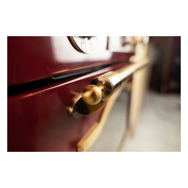 Empire Electric Oven & 4 Burner Gas Hob Bundle (Bordeaux Red) - Image 3