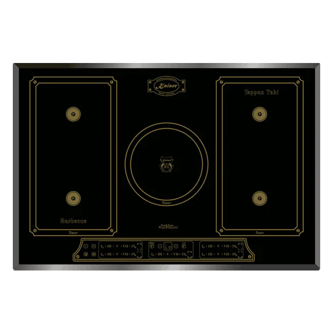 Empire Electric Oven & 77cm Induction Hob Bundle (Black) - Image 6