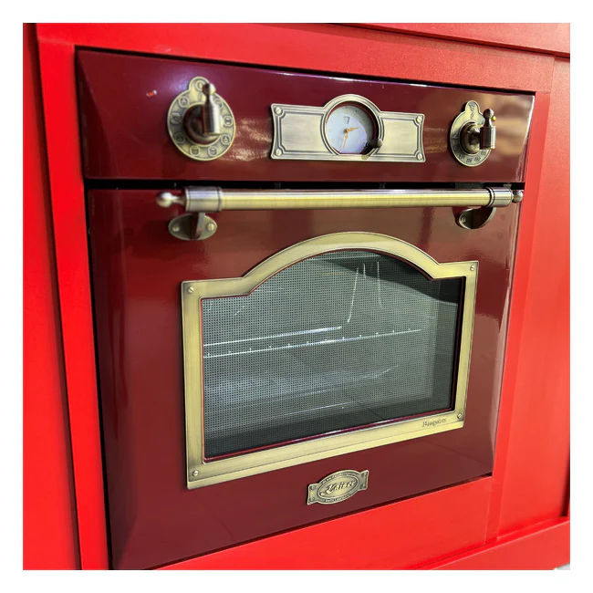 Empire 60cm Electric Oven (Bordeaux Red) - Image 2