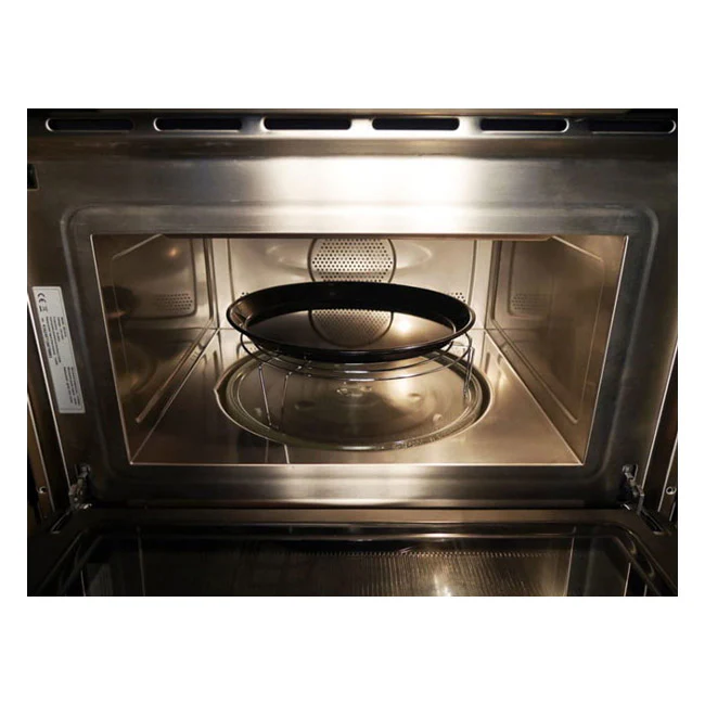 Grand Chef Compact Electric Oven with Microwave Function (Black Stainless Steel) - Image 5