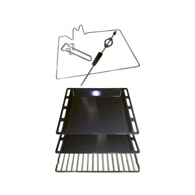 Grand Chef Electric Oven & 4 Burner Gas Hob Bundle (Black) - Image 8