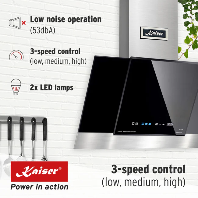 Grand Chef Electric Oven & Cooker Hood Bundle (Black) - Image 14