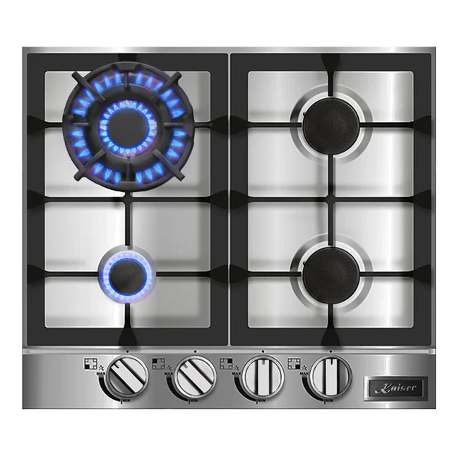 Grand Chef Gas Oven & 4 Burner Gas Hob Bundle (Stainless Steel) - Image 3